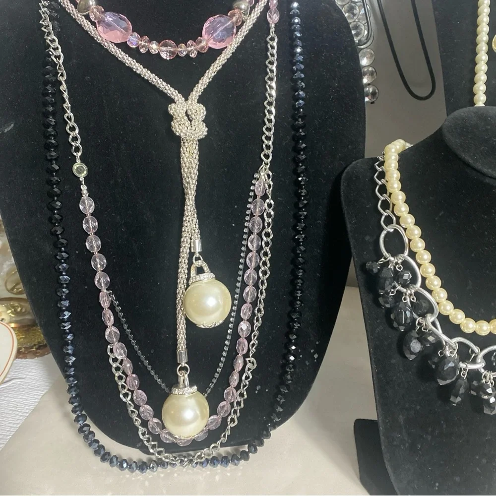 pearl glass jewelry lot#566 - Picture 4 of 11